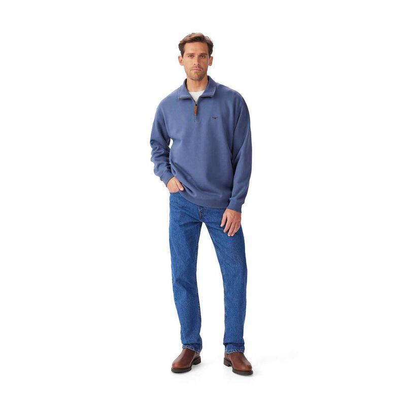 R.M. Williams Mulyungarie 1/4 Zip Sweatshirt image number 3