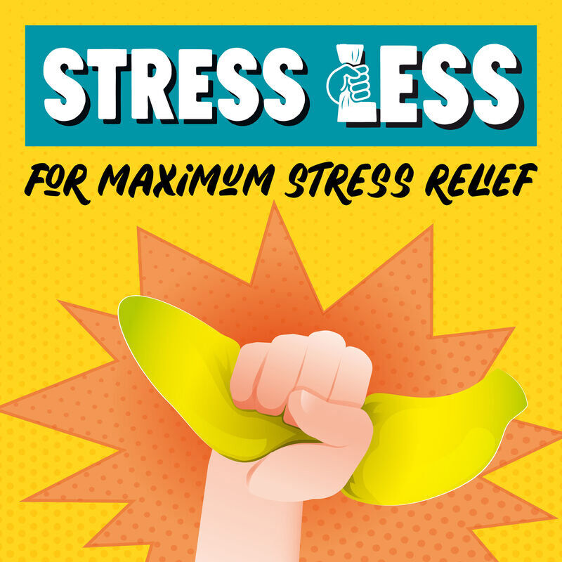 Legami Stress Less Anti-Stress Squishy - Banana image number 2