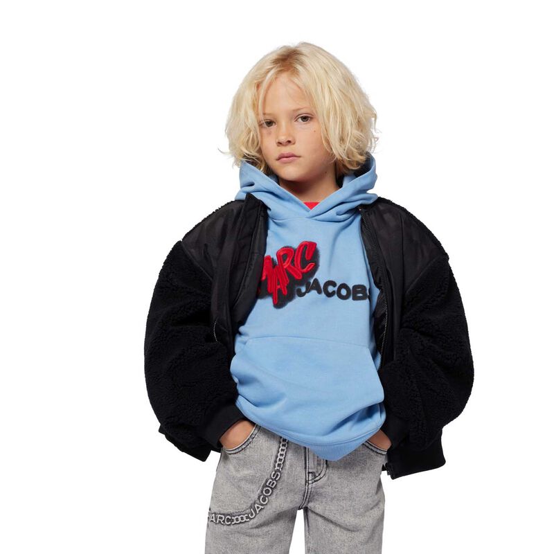 MARC JACOBS 3D Embroidered Hoodie 3Y-6Y image number 1