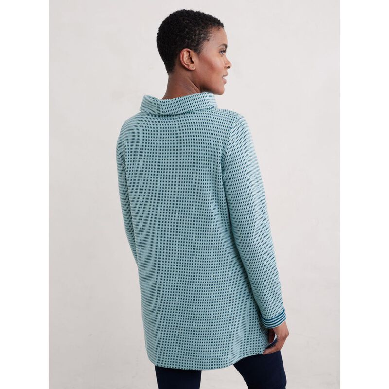 Seasalt Cornwall Mawgan Porth Tunic Bramble Bank Mist image number 1