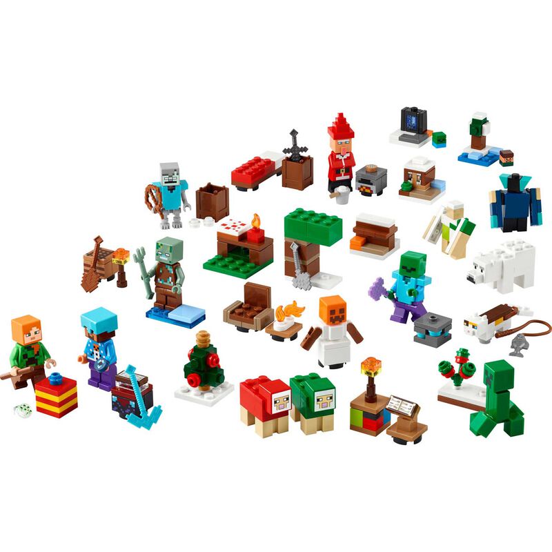 Lego Minecraft Advent Calendar 2025 image number 3