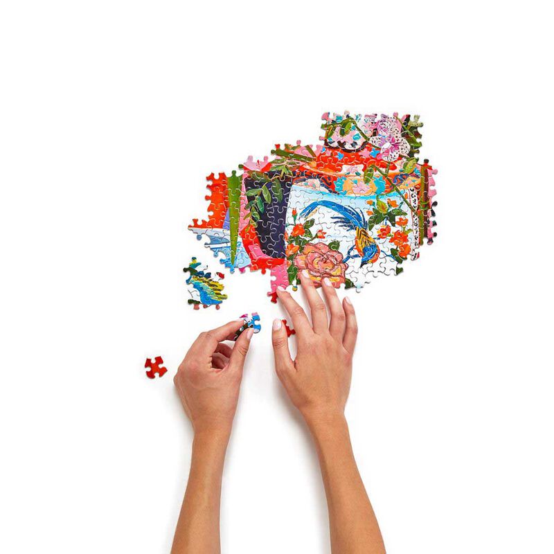 WerkShoppe Tropical Vases 1000 Piece Puzzle image number 2