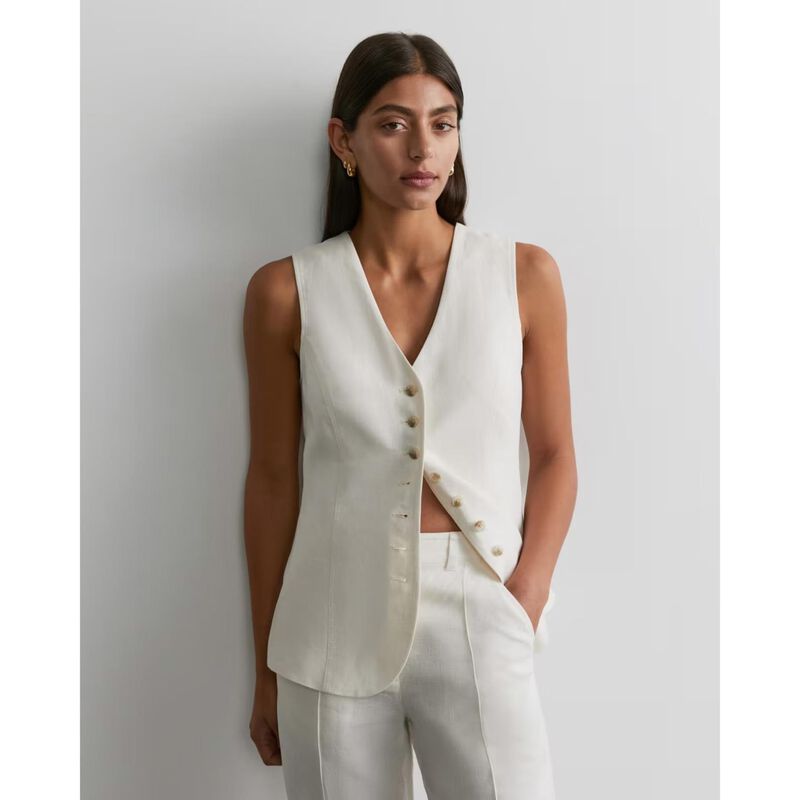 JAG Kayla Linen Vest image number 3
