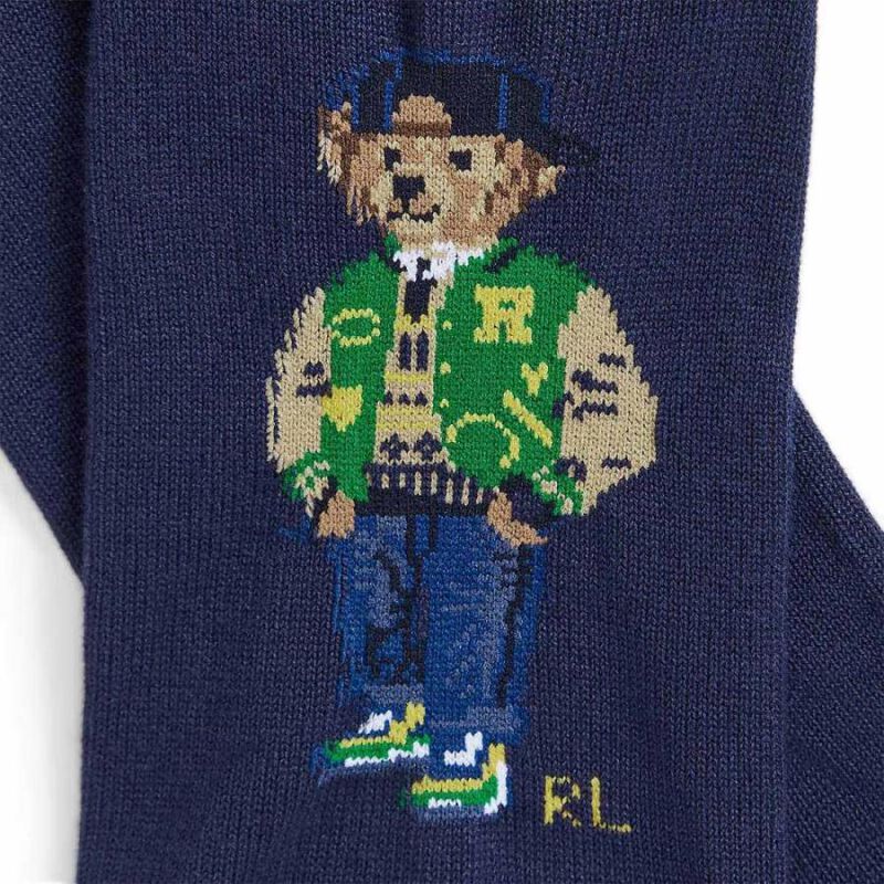 Polo Ralph Lauren Polo Bear Cotton Blend Lowcut Socks image number 1