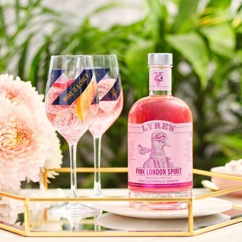Lyre's Pink London Spirit 0% 700ml image number 2