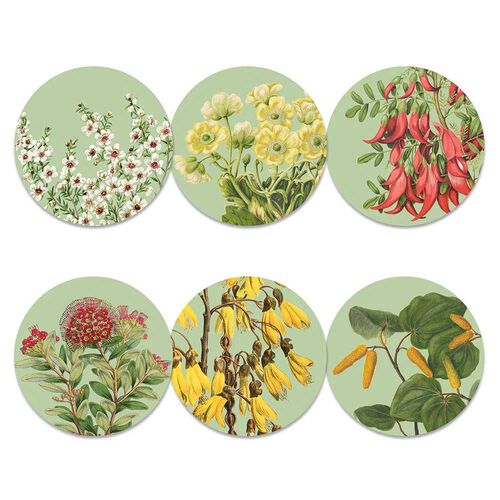 NZ Native Botanicals Box Of 6 Placemats