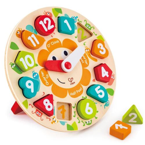 Hape Chunky Clock Puzzle