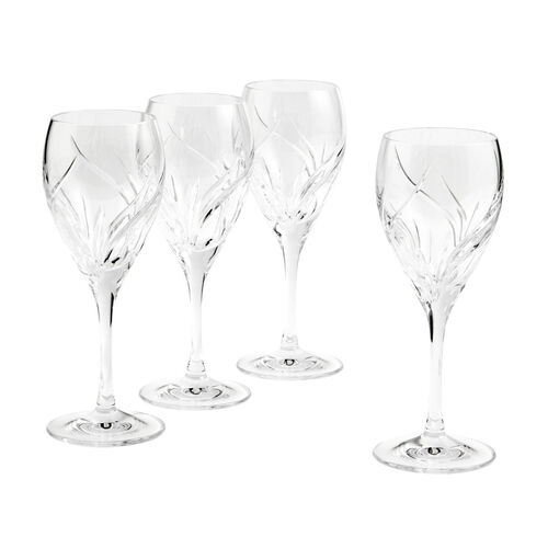 Royal Doulton Harper Crystal Glass Red Wine Set of 4