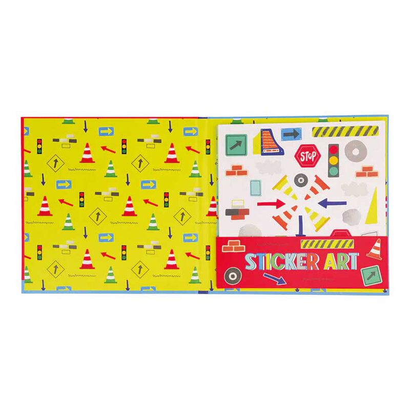 Floss & Rock Sticker Art - Construction image number 2