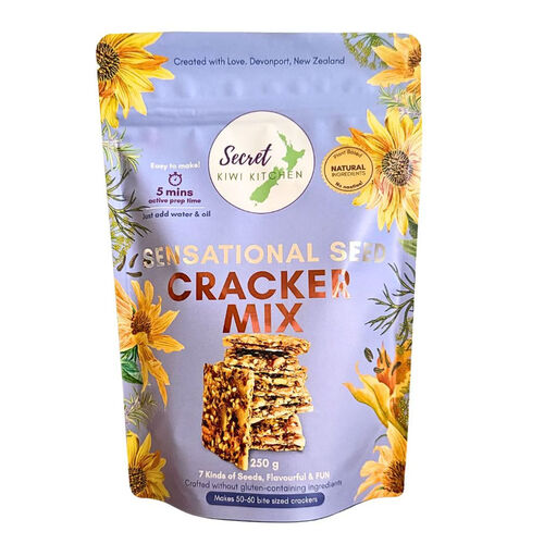 Secret Kiwi Kitchen Seed Cracker Mix 250g
