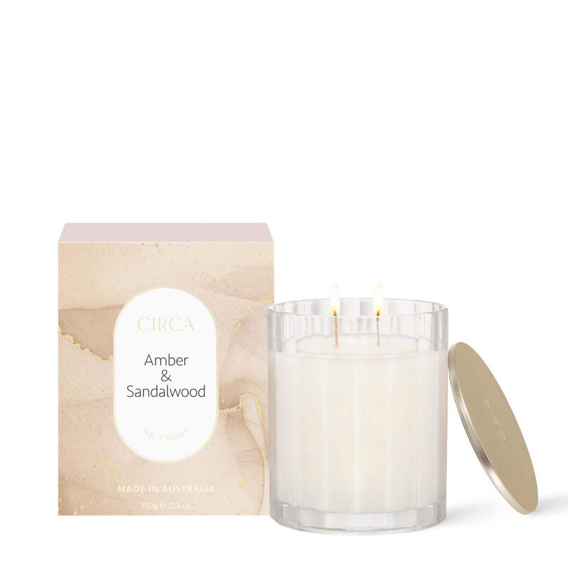 CIRCA Amber & Sandalwood Candle 60g image number 0