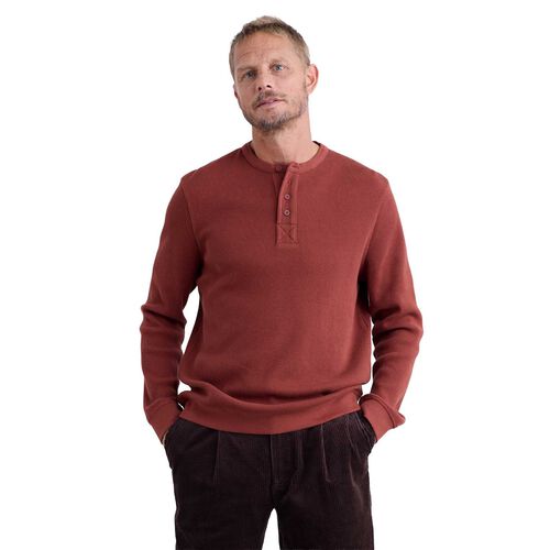 Seasalt Cornwall Brigantine Long Sleeve Top Conker