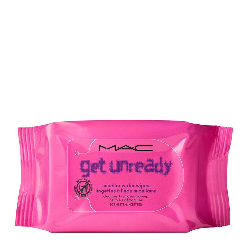 MAC Get Unready Micellar Water Wipes image number 0