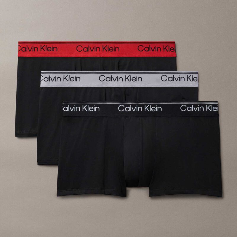 Calvin Klein Micro Stretch Low Rise Trunks - 3 Pack image number 1