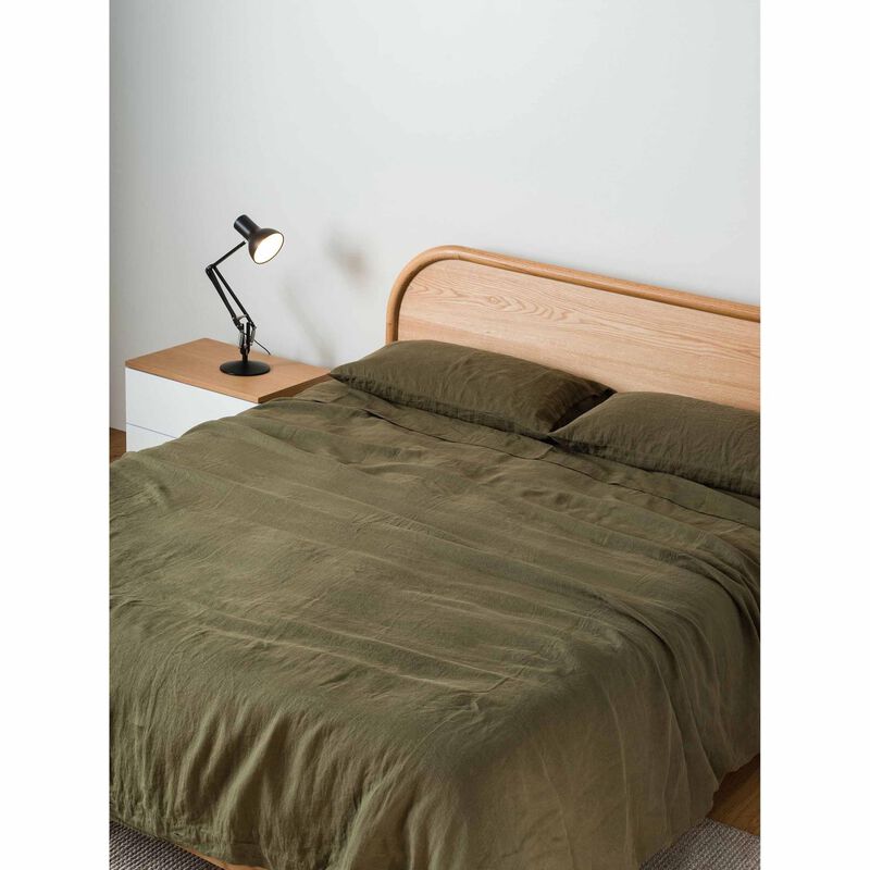 Città Ivy Linen Duvet Cover Ivy Queen 210x210cm image number 1