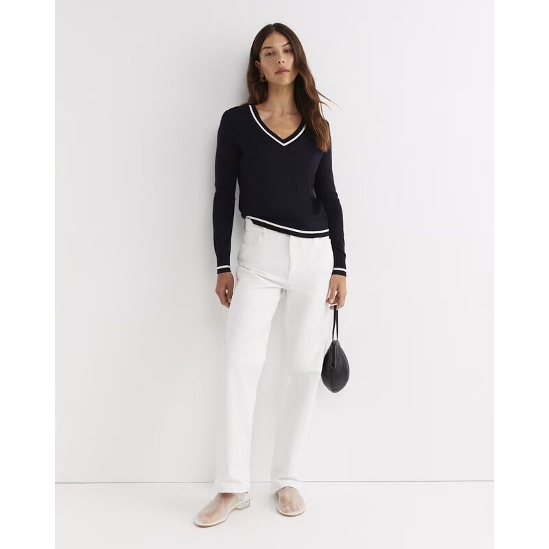 Sportscraft Francis Merino V Neck Knit image number 3
