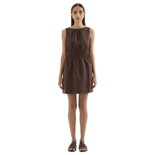 Nude Lucy Andri Linen Mini Dress