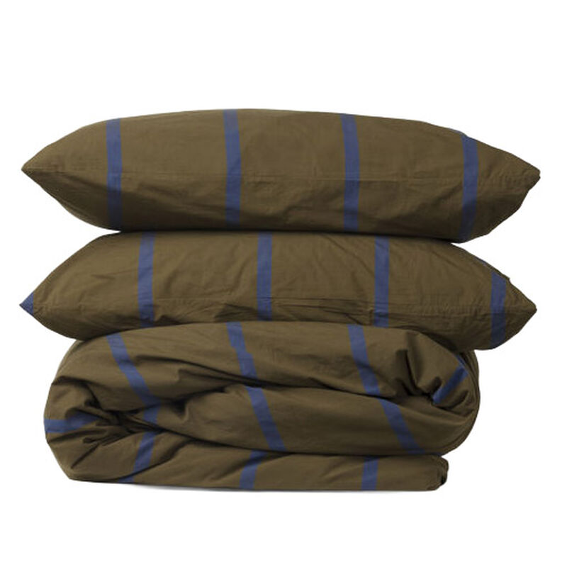 Citt&agrave; Duo Duvet Cover Ivy/Aegean KS/D 180x210cm image number 2