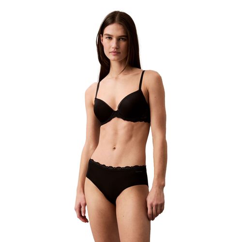 Calvin Klein Microfiber Stretch With Lace Hipster