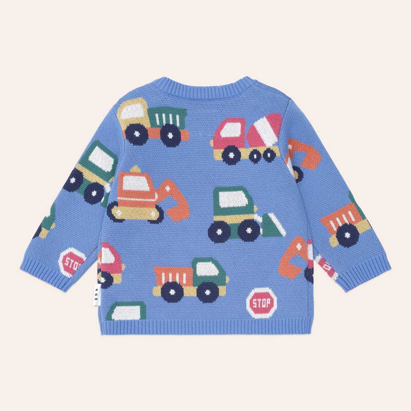 Huxbaby Construction Pullvoer 3-5Y image number 1