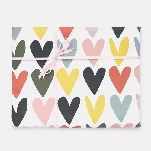 Caroline Gardner Coloured Hearts Wrap