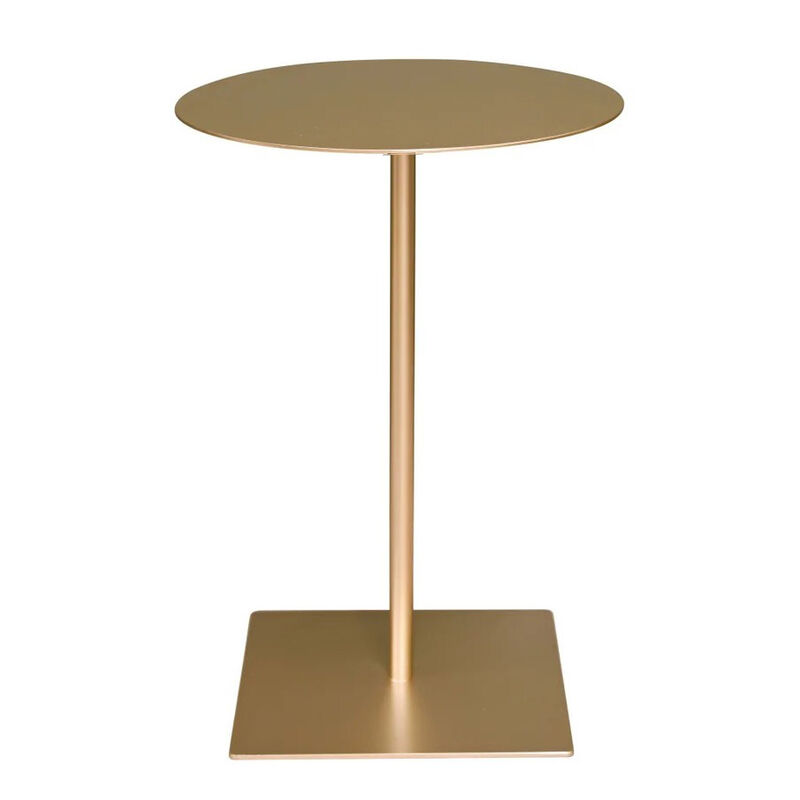 Studio Regent Round Side Table - Gold image number 0