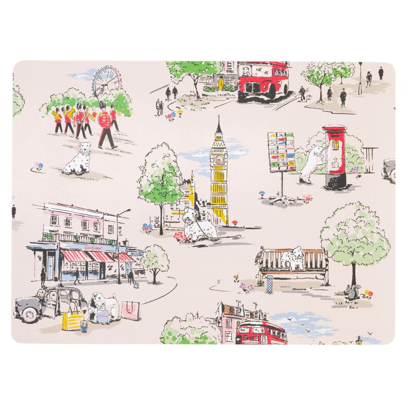 Cath Kidston Billie Goes To Town 4Pk Placemat image number 0