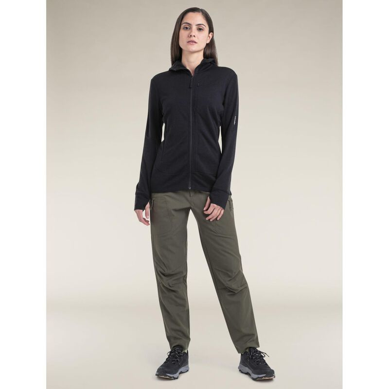 Icebreaker W Merino 260 Quantum LS Zip Hoodie image number 2