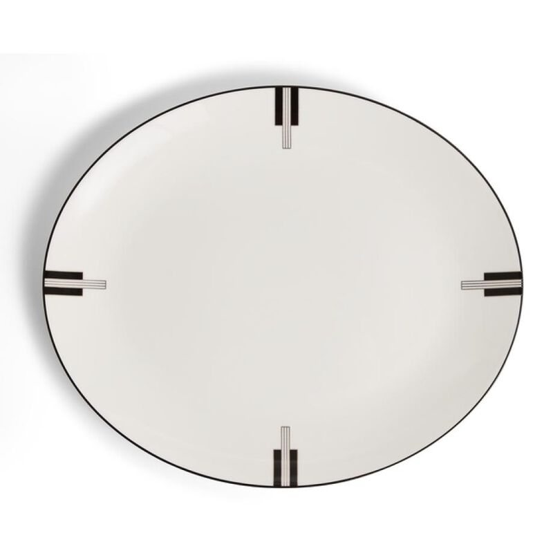 Vera Wangvw Tableware Vw Oval Platter 33cm image number 0