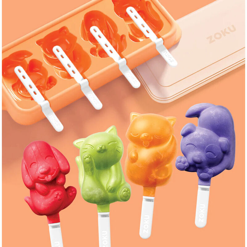 Zoku Cat & Dog Ice Pop Molds image number 2