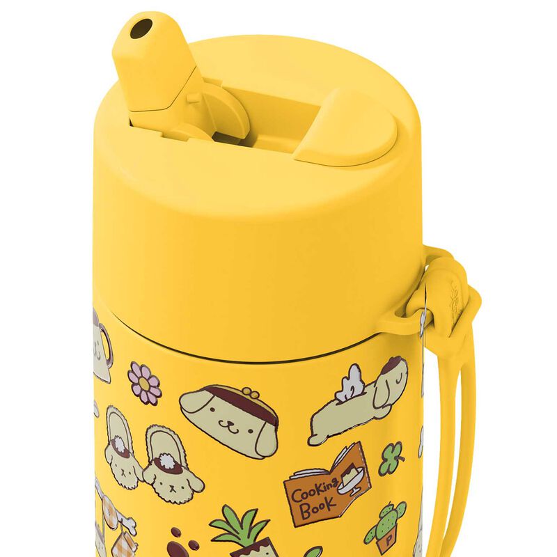 frank green 20oz Reusable Bottle Pompompurin w Flip Straw Lid image number 2