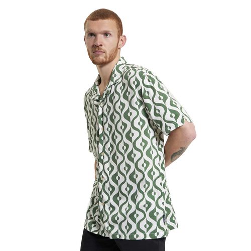 Ben Sherman Carnaby Geo Print Short Sleeve Shirt