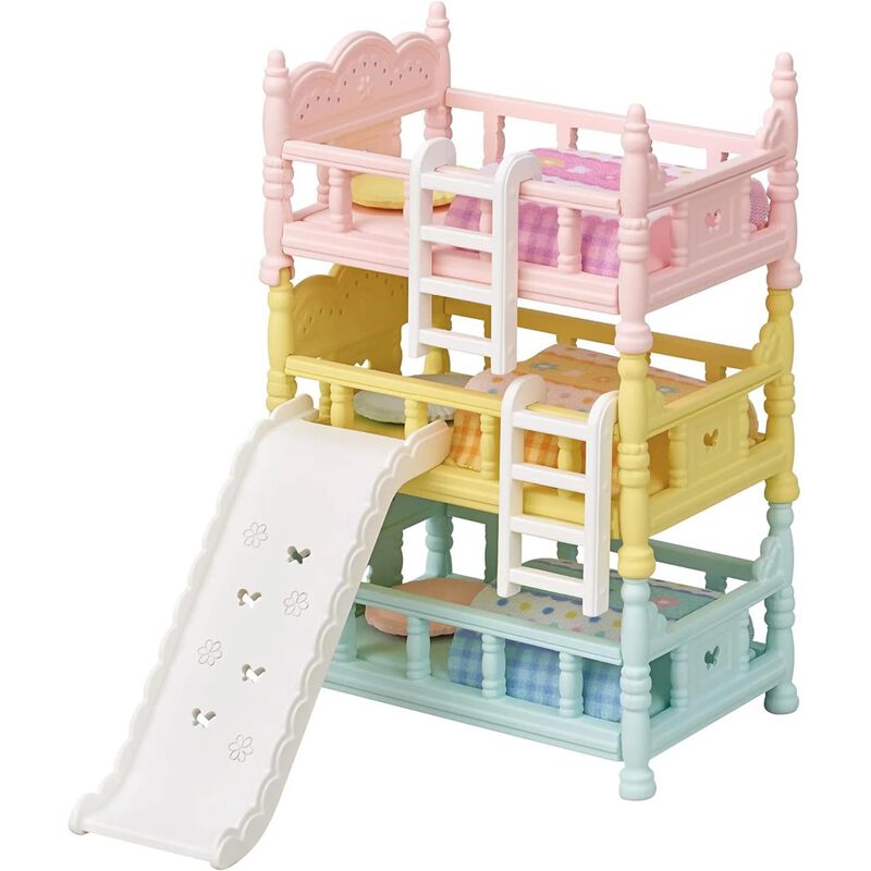 Sylvanian Families Triple Bunk Beds image number 1
