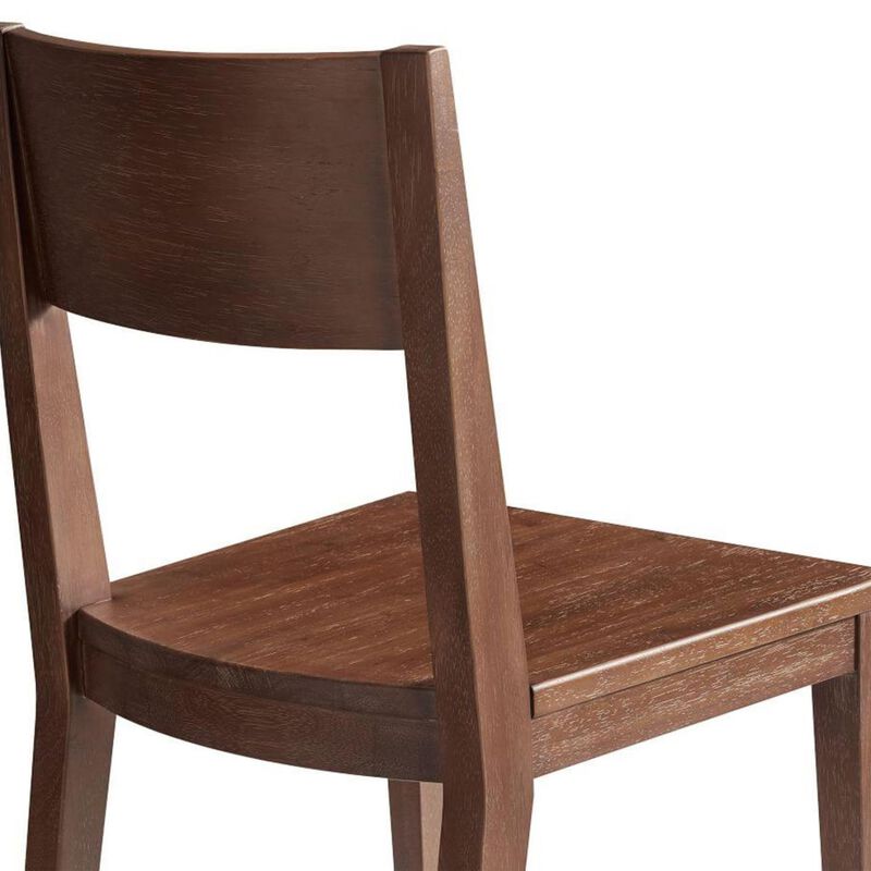 Pottery Barn Menlo Dining Chair Camden Teak image number 1