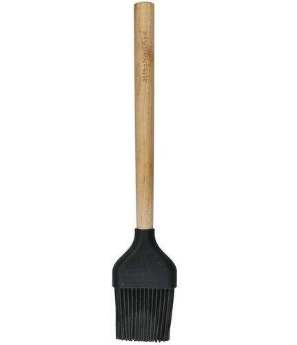 KitchenAid Maple Wood Basting Brush Silicone