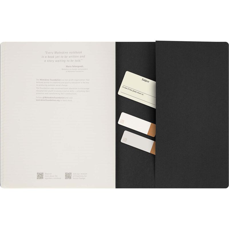 Moleskine Cahier Journal Student XXL Ruled Black image number 3