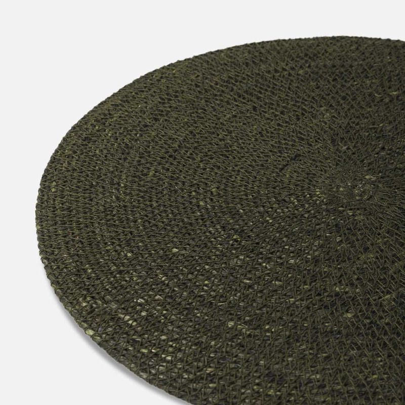 Citt&agrave; Woven Placemat Olive 34cm image number 1