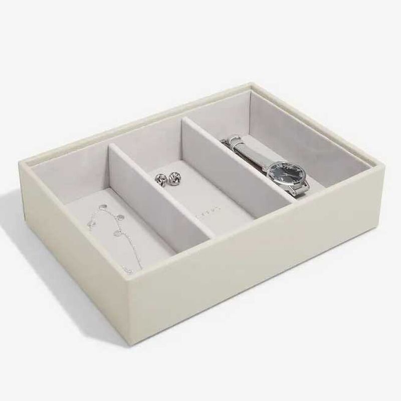 Stackers Classic 3 Deep Compartment Layer - Oatmeal image number 2