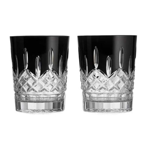 Waterford Lismore Black Tumbler, 310ml Set of 2