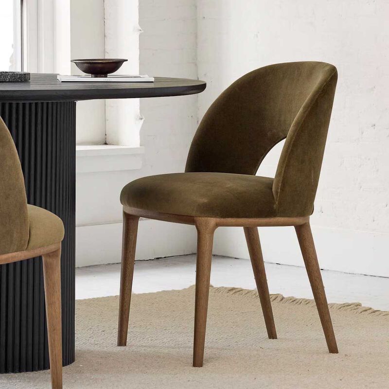 West Elm Boerum Dining Chair Juniper image number 1