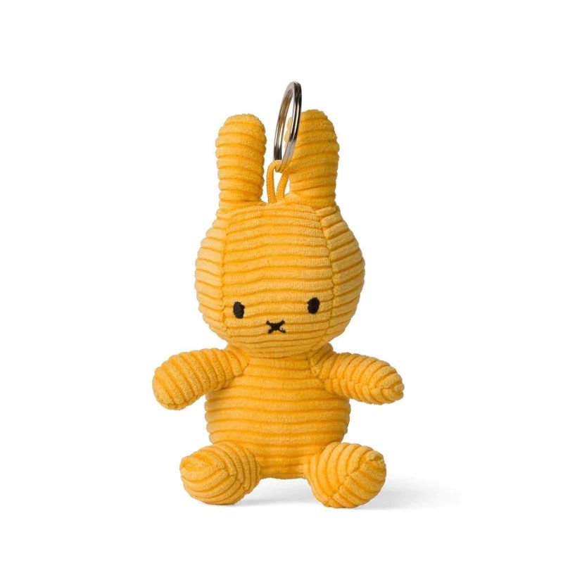 Miffy Keychain Corduroy Yellow 10cm image number 0