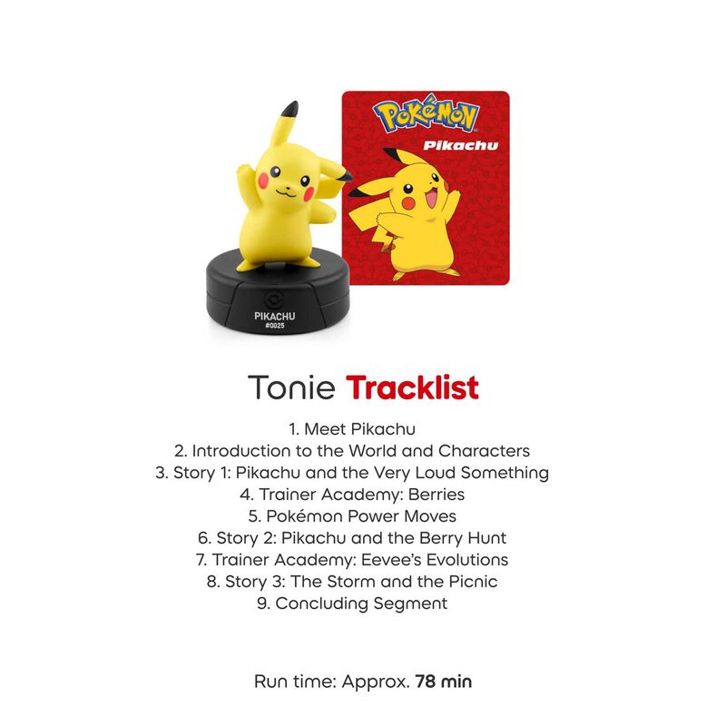 tonies Pok&eacute;mon - Pikachu Tonie Audio Character image number 2
