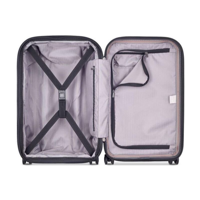 Delsey Securitime Zip 56cm Carry On Suitcase - Anthracite image number 2