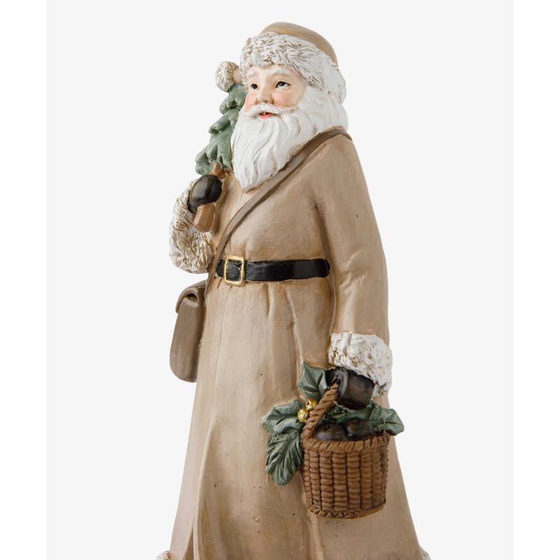 French Country Festive Santa with Basket image number 1