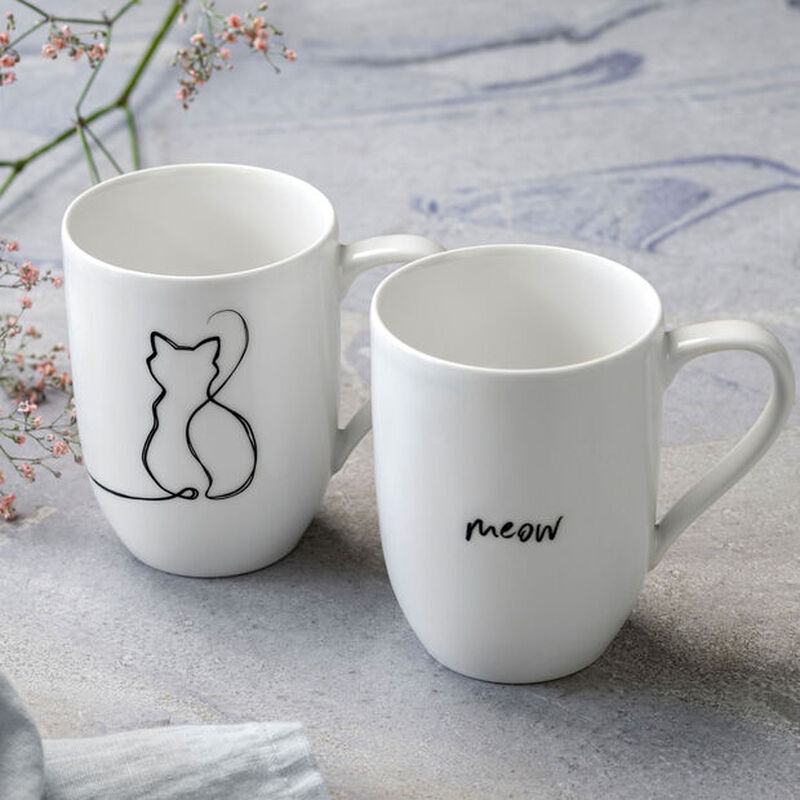Villeroy & Boch Statement Cat Set Of 2 Pieces image number 1