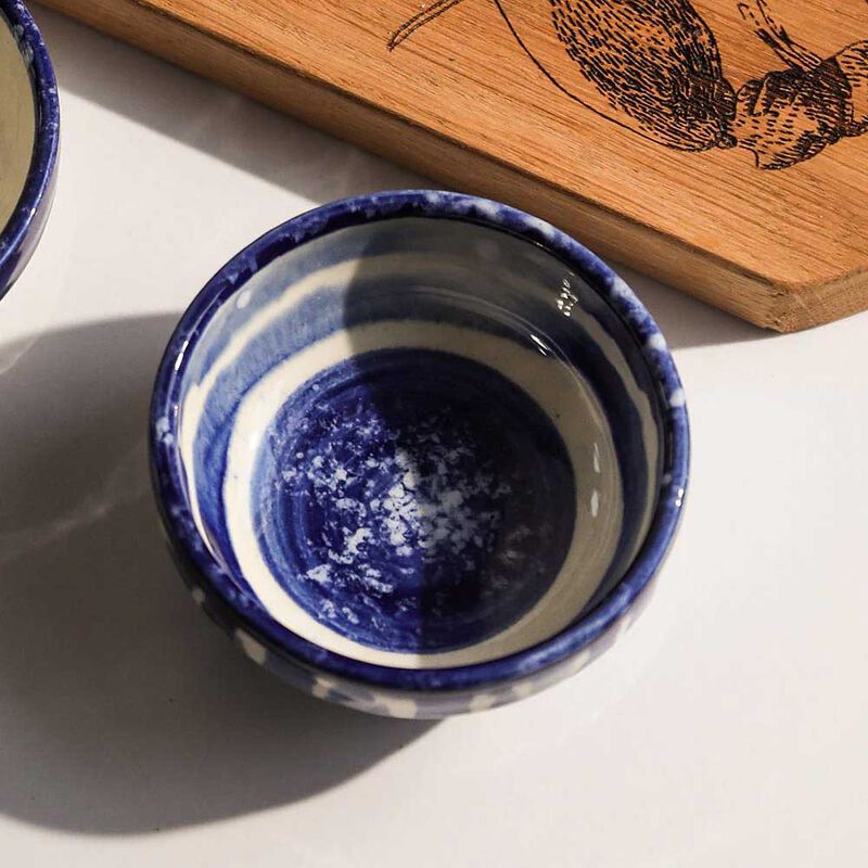 Selbrae House Ceramic Dip Bowl - Stripe image number 1