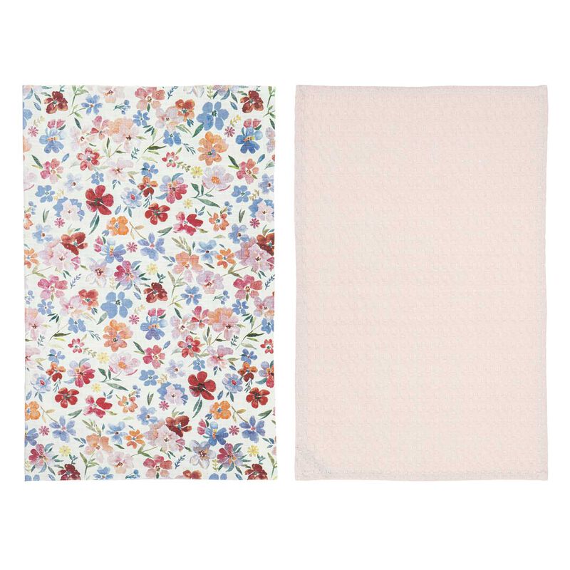 Ladelle Camille 2Pk Kitchen Towel image number 2