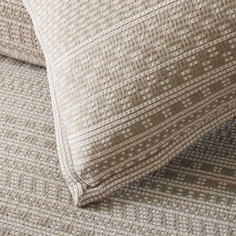 West Elm Kirra Textured Standard Pillow Case image number 1