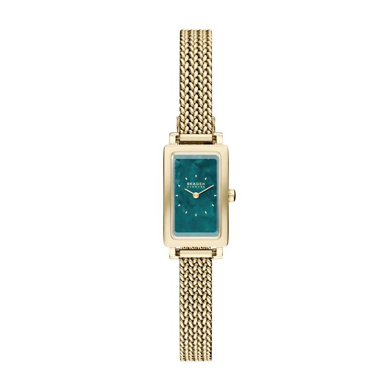 Skagen Hagen Micro Two-Hand Gold-Tone Stainless Steel Watch image number 0