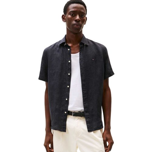 Tommy Hilfiger Washed Pure Linen Shirt